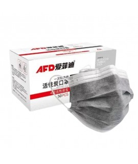 หน้ากากคาร์บอนป้องกันฝุ่น 4 ชั้น หน้ากากคาร์บอนป้องกันฝุ่น 4 ชั้น